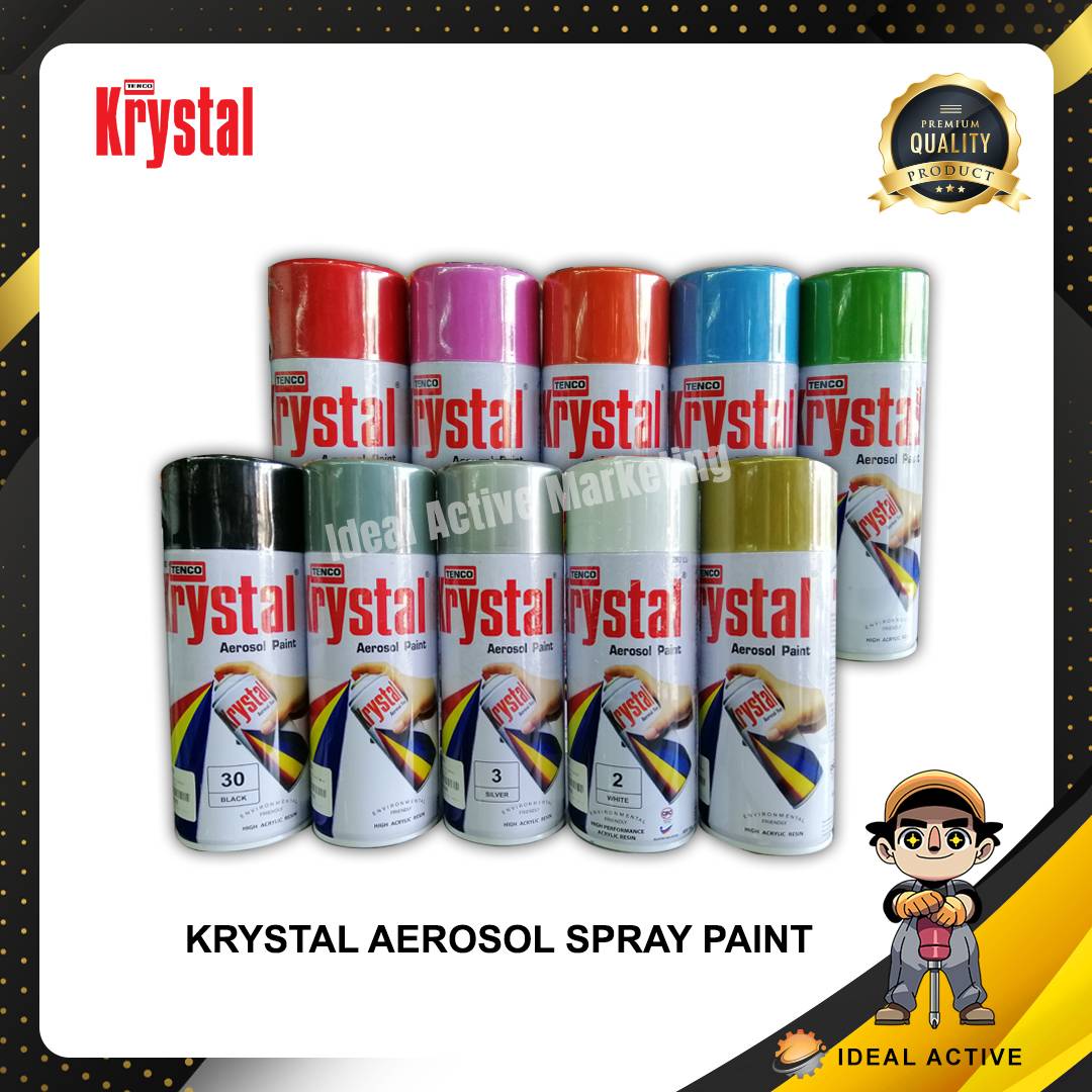 Tenco Krystal Aerosol Spray Paint