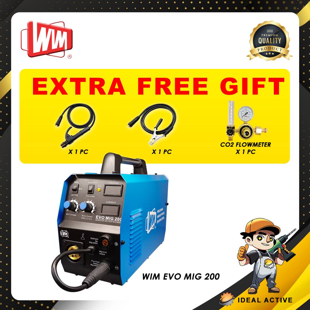 WIM EVO MIG 200 SG MIG WELDING MACHINE