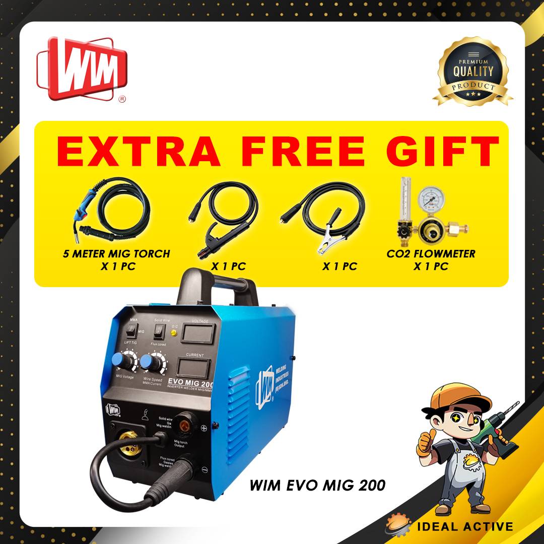 WIM EVO MIG 200 SG MIG WELDING MACHINE